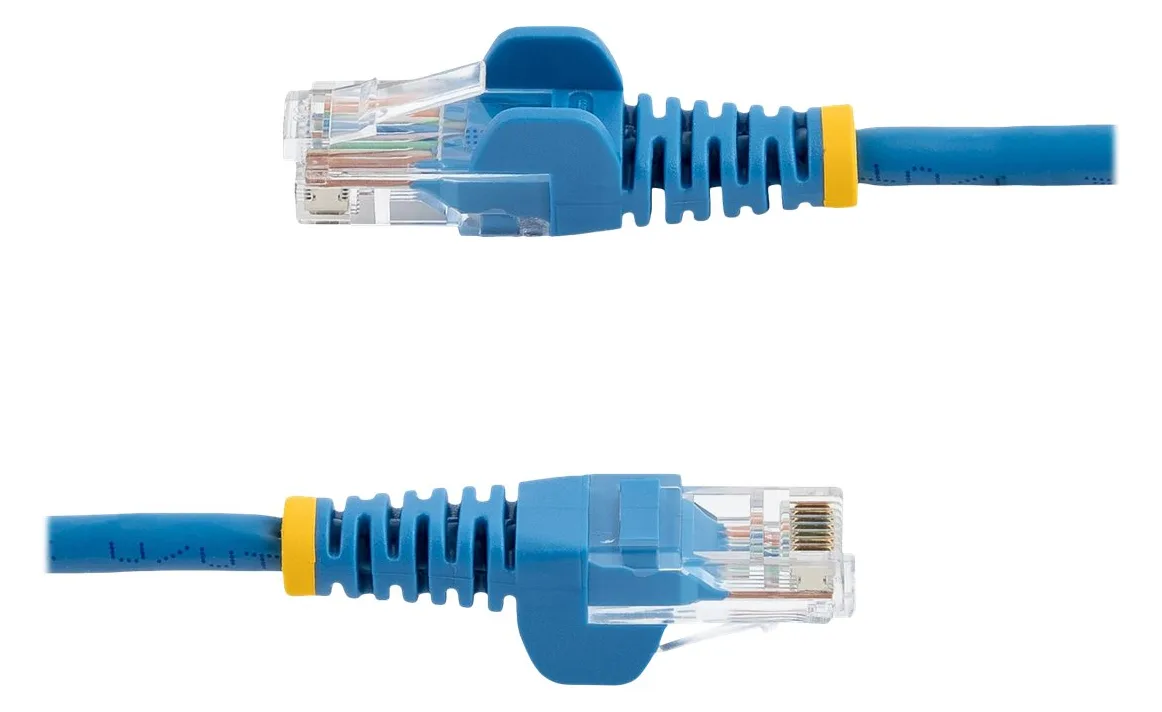 StarTech.com 1m Cat5e RJ45 UTP Netzwerkkabel Snagless - Cat 5e Patchkabel - Blau - Stecker / Stecker - Patch-Kabel, Ansicht 4