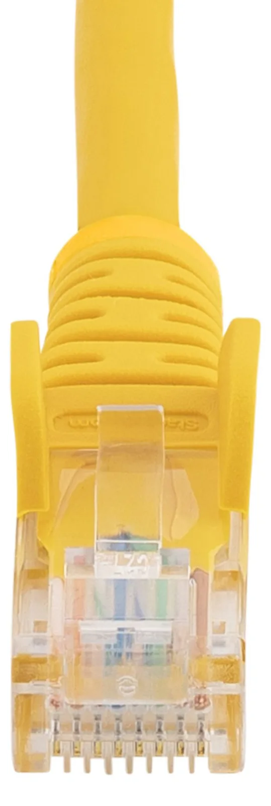 StarTech.com 1m Cat5e RJ45 UTP Netzwerkkabel Snagless - Cat 5e Patchkabel - Gelb - Stecker / Stecker - Patch-Kabel, Ansicht 2