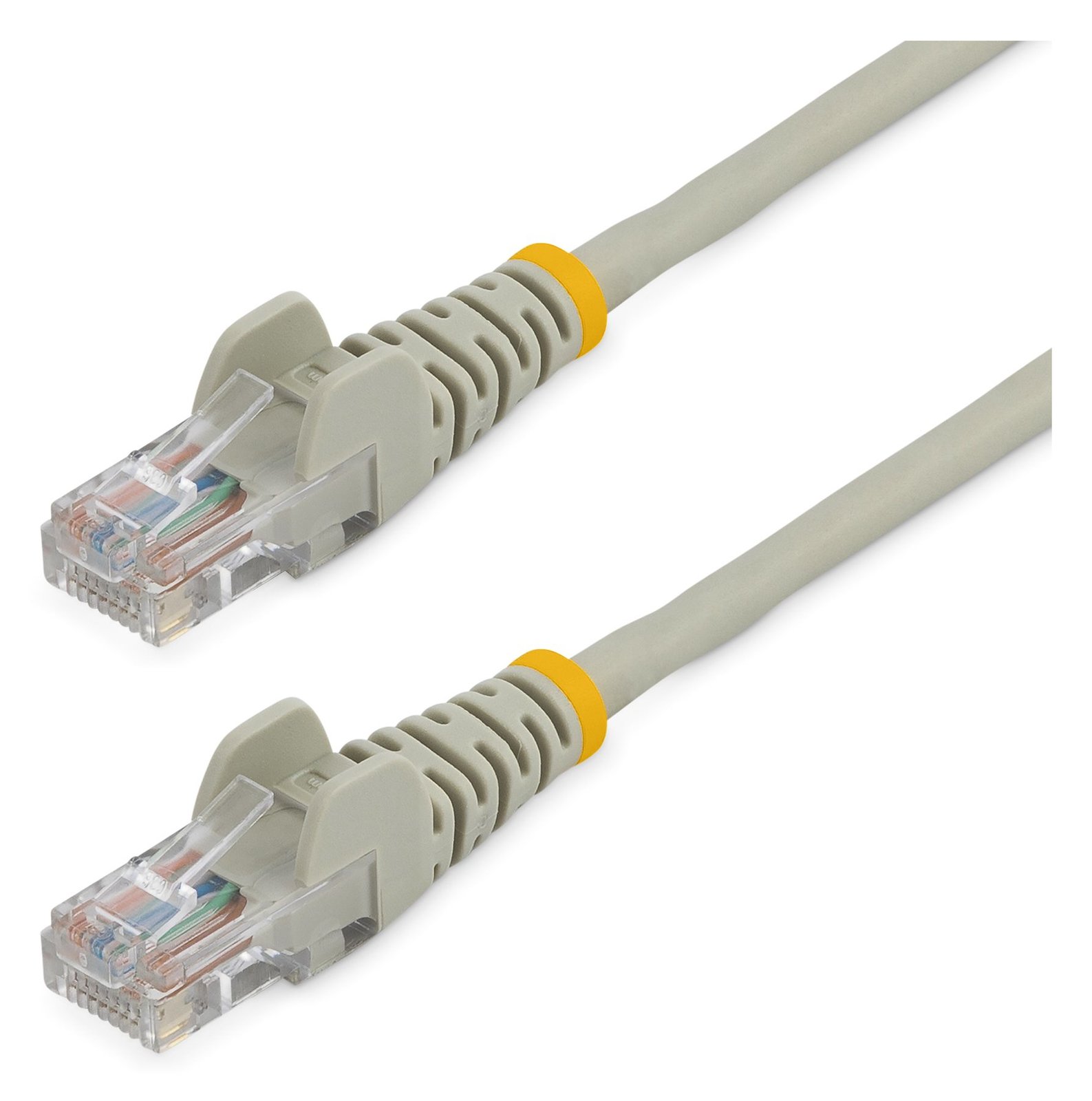 StarTech.com 1m Cat5e RJ45 UTP Netzwerkkabel Snagless - Cat 5e Patchkabel - Grau - Stecker / Stecker - Patch-Kabel