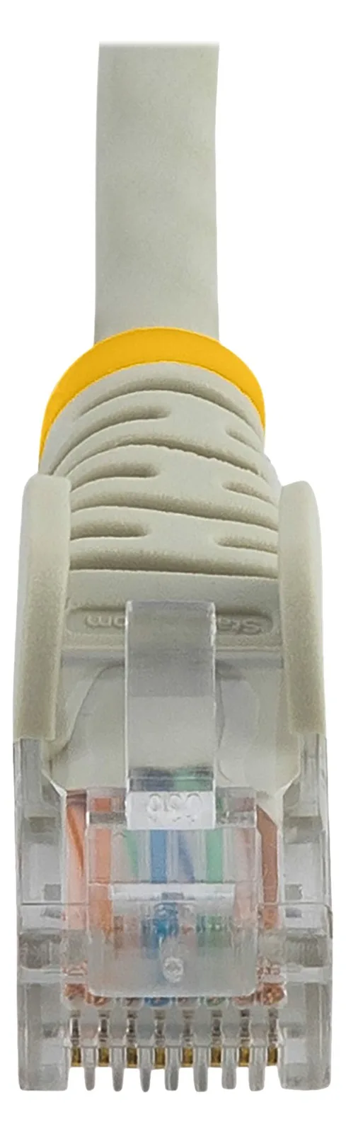 StarTech.com 1m Cat5e RJ45 UTP Netzwerkkabel Snagless - Cat 5e Patchkabel - Grau - Stecker / Stecker - Patch-Kabel, Ansicht 3