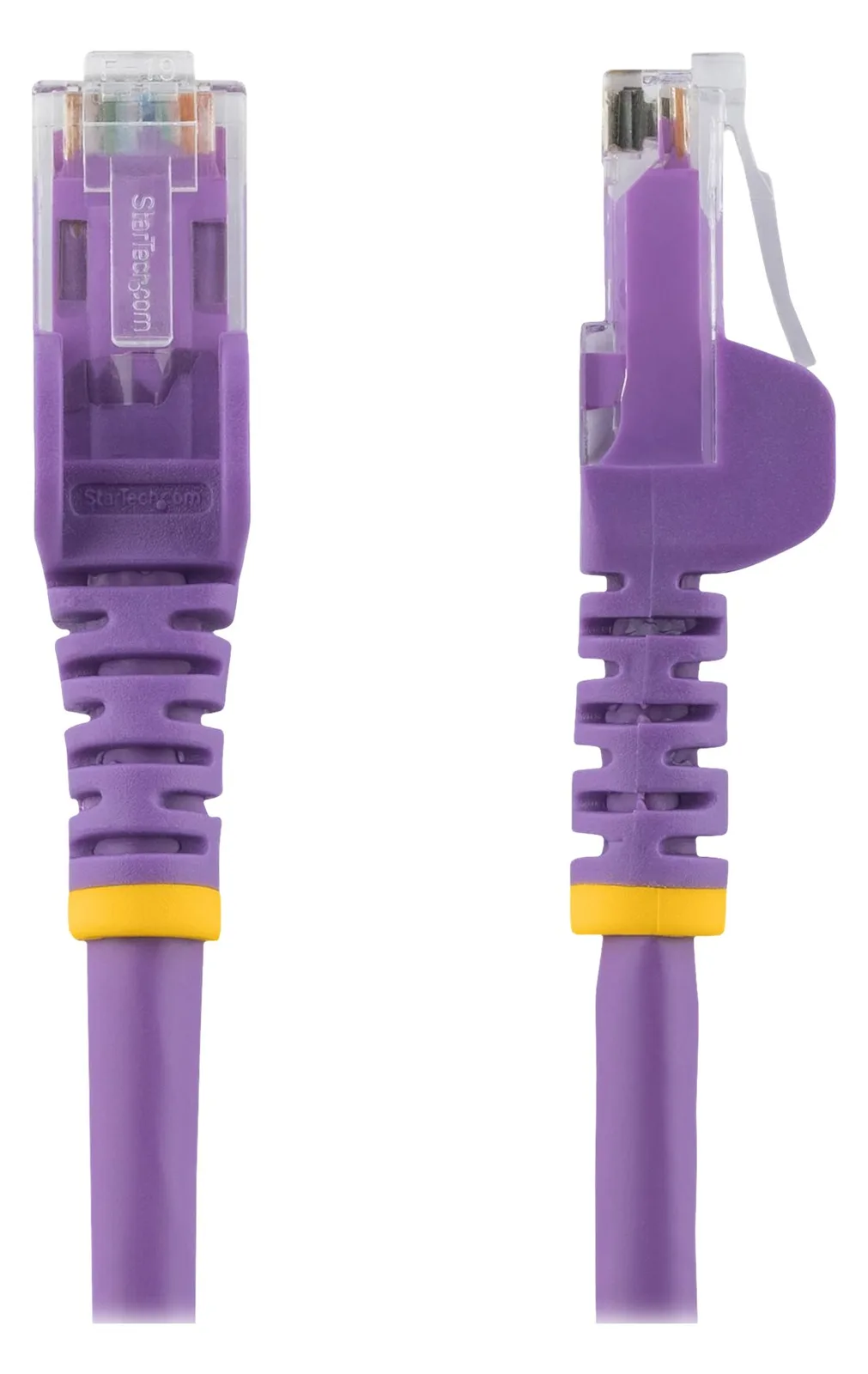 StarTech.com 1m Cat6 Snagless RJ45 Ethernet Netzwerkkabel - Lila - 1m Cat 6 UTP Kabel - Netzwerkkabel - RJ-45 (M), Ansicht 2