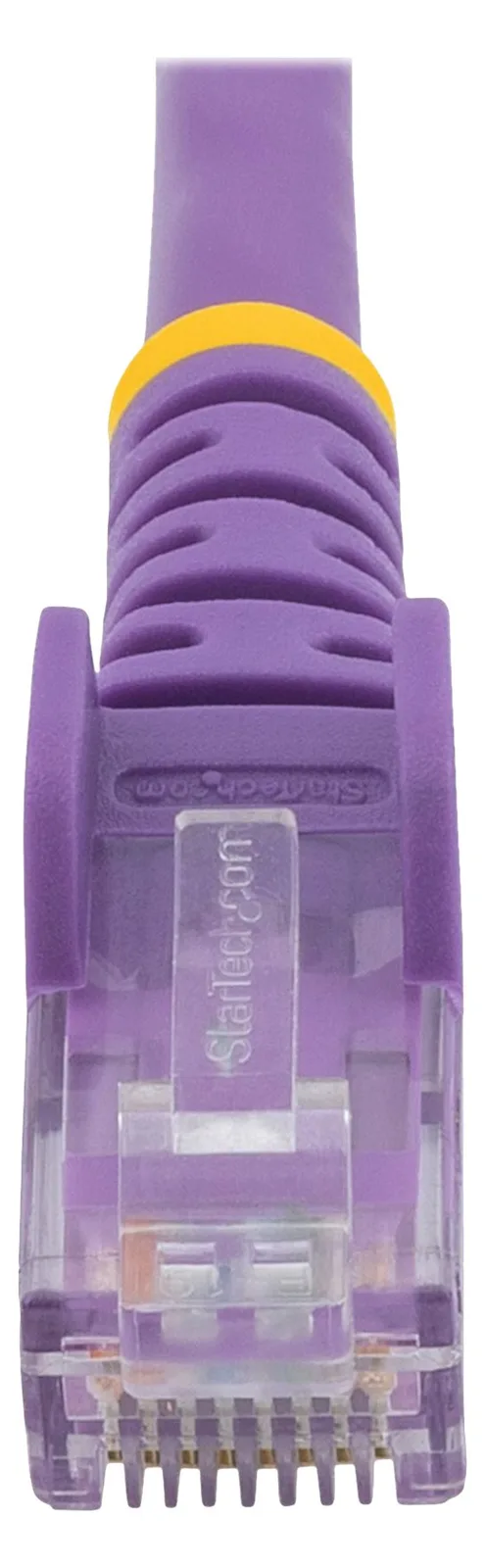 StarTech.com 1m Cat6 Snagless RJ45 Ethernet Netzwerkkabel - Lila - 1m Cat 6 UTP Kabel - Netzwerkkabel - RJ-45 (M), Ansicht 3