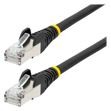 StarTech.com 1m CAT6a Ethernet Cable - Black - Low Smoke Zero Halogen (LSZH) von LumaTech
