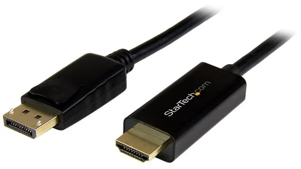StarTech.com 1m DisplayPort auf HDMI Konverterkabel - 4K - DP auf HDMI Adapter mit Kabel - Ultra HD 4K, Ansicht 2