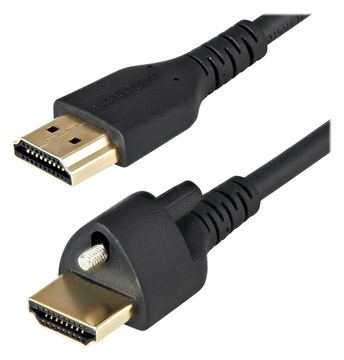 StarTech.com 1m High Speed HDMI Kabel - 4K 60Hz HDR - HDMI-2.0-Monitorkabel mit Verriegelungsschraube von LumaTech
