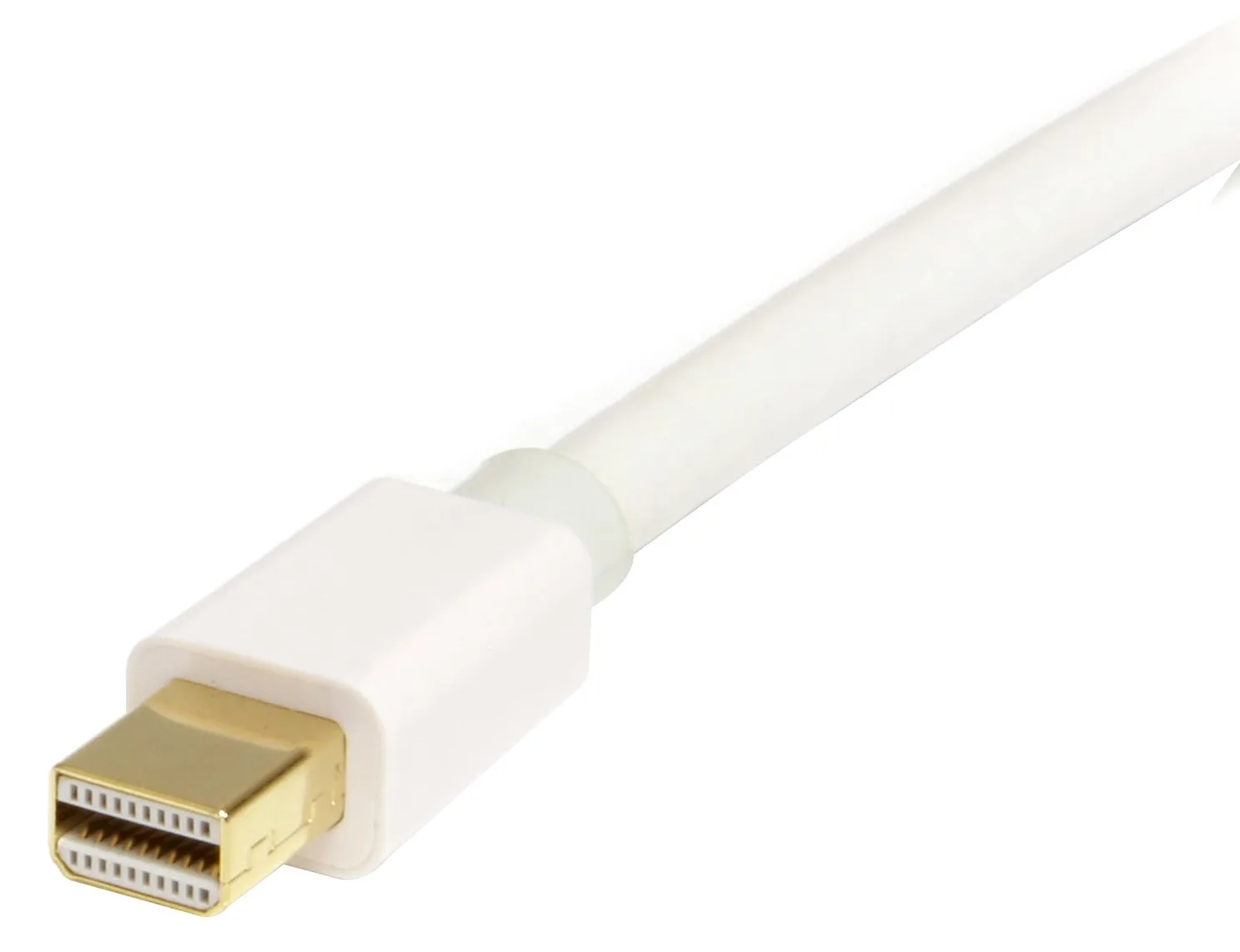 StarTech.com 1m Mini DisplayPort 1.2 auf DisplayPort Adapterkabel - mDP zu DP 4k x 2k Kabel - St/St - Weiß, Ansicht 2