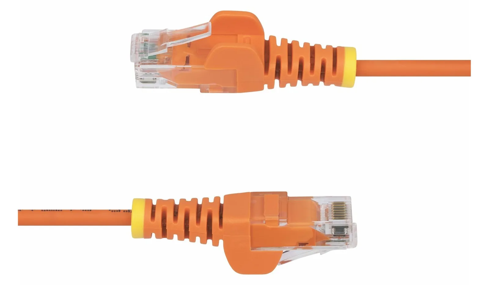 StarTech.com 1m Orange Slim CAT6 Ethernet Cable, Snagless, 28AWG, LSZH - Patch-Kabel - RJ-45 (M), Ansicht 4