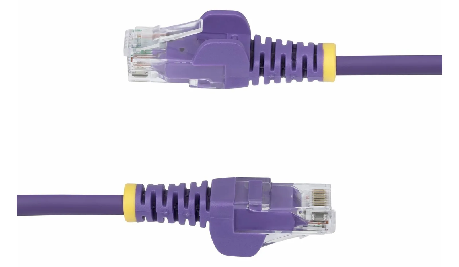 StarTech.com 1m Purple Slim CAT6 Ethernet Cable, Snagless, 28AWG, LSZH - Patch-Kabel - RJ-45 (M), Ansicht 4