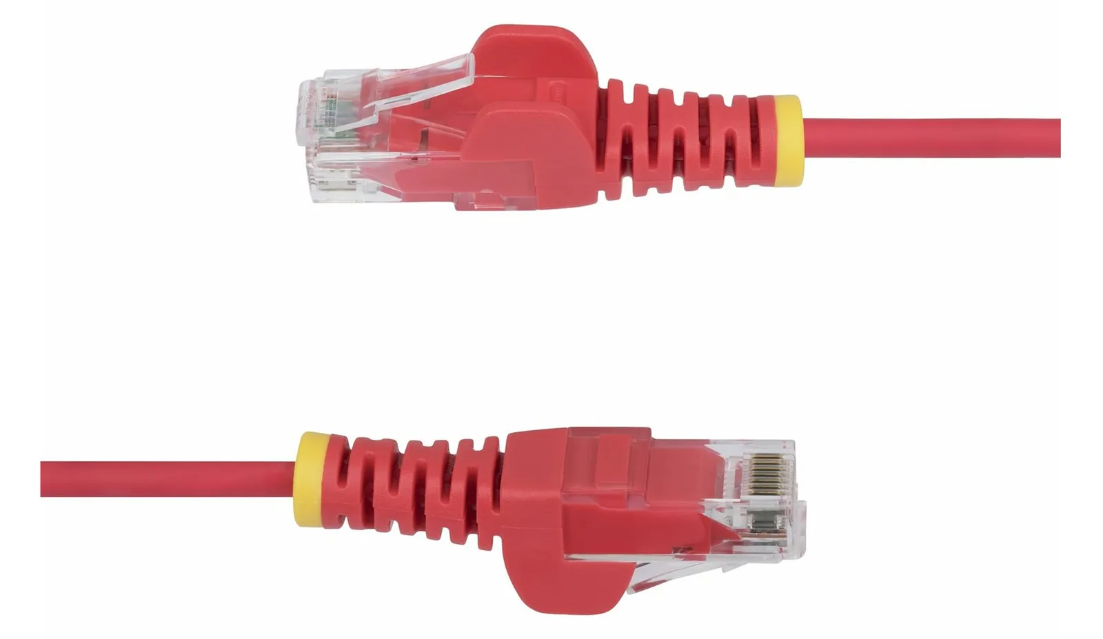 StarTech.com 1m Red Slim CAT6 Ethernet Cable, Snagless, 28AWG, LSZH - Patch-Kabel - RJ-45 (M), Ansicht 3