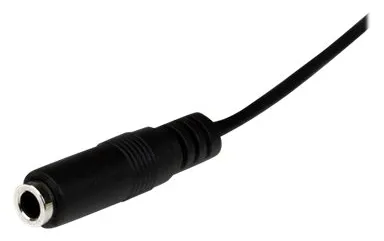 StarTech.com 1m Slim 3,5mm Klinken Stereo Verlängerungskabel, Ansicht 2