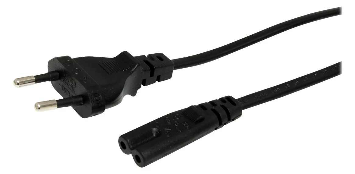 StarTech.com 1m Standard Laptop / Notebook Stromkabel - Eurostecker auf IEC320 C7 Netzkabel - Stromkabel, Ansicht 3