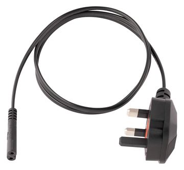 StarTech.com 1m Standard Laptop Stromkabel für UK - BS-1363 auf IEC320 C7 Netzkabel - Stromkabel - IEC 60320 von LumaTech