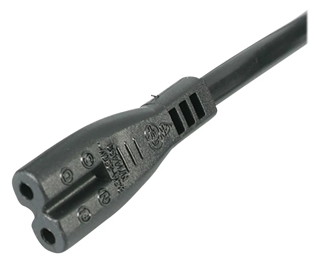 StarTech.com 1m Standard Laptop Stromkabel für UK - BS-1363 auf IEC320 C7 Netzkabel - Stromkabel - IEC 60320, Ansicht 3