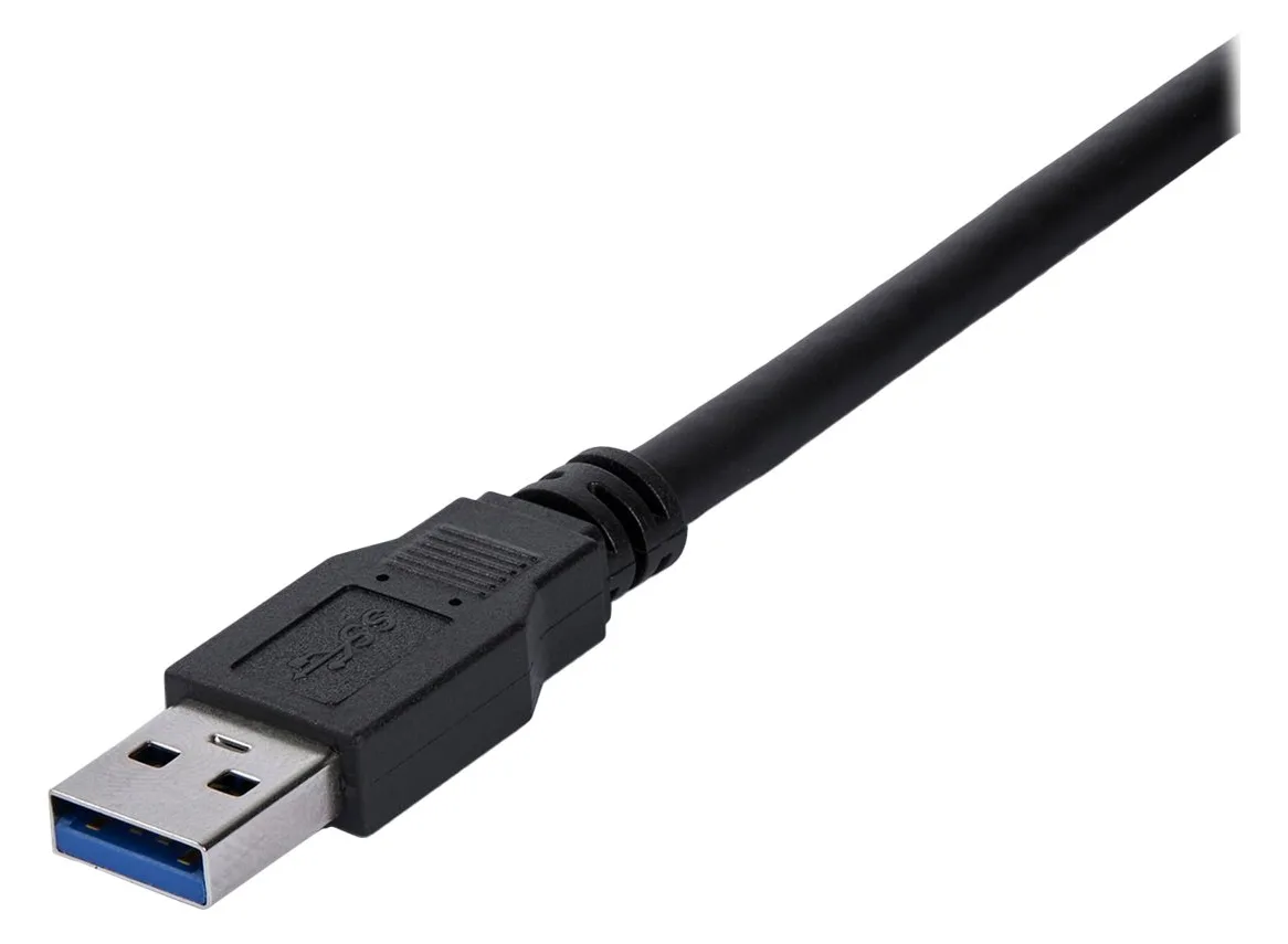 StarTech.com 1m USB 3.0 Verlängerungskabel - USB 3 Typ A Kabel Verlängerung - Stecker/ Buchse - Schwarz, Ansicht 3