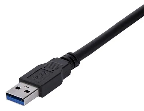 StarTech.com 1m USB 3.0 Verlängerungskabel - USB 3 Typ A Kabel Verlängerung - Stecker/ Buchse - Schwarz, Ansicht 4