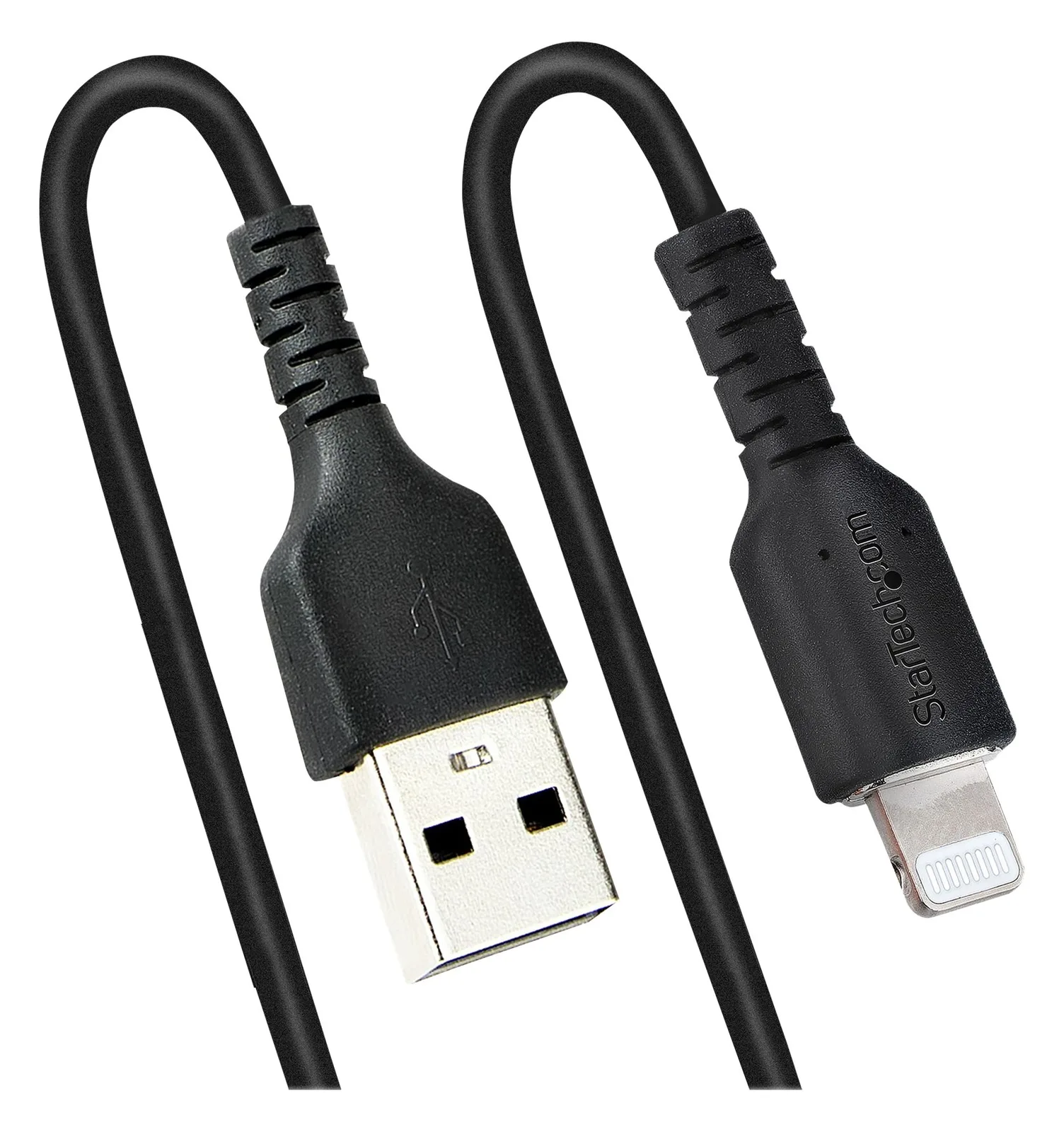 StarTech.com 1m USB auf Lightning Kabel, Spiralkabel, MFi zertifiziert, Schnellladekabel für iPhone/iPad, Ansicht 5