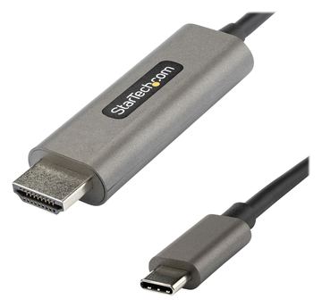 StarTech.com 1m USB-C auf HDMI Kabel 4K 60Hz mit HDR10 - Ultra HD Video Adapter Kabel - DP 1.4 Alt Mode HBR3 von LumaTech