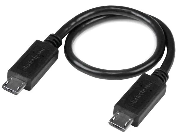 StarTech.com 20cm USB OTG Kabel - Micro USB auf Micro USB - USB OTG Adapterkabel - St/St - USB-Kabel, Ansicht 2