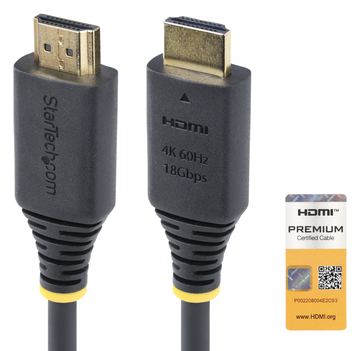 StarTech.com 2m (6.6ft) Premium Certified High Speed HDMI Cable, 4K60Hz von LumaTech