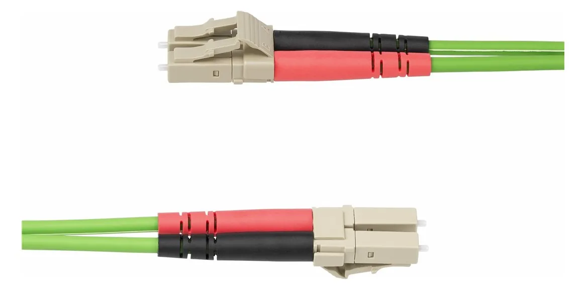 StarTech.com 2m (6ft) LC to LC (UPC) OM5 Multimode Fiber Optic Cable, 50/125µm Duplex LOMMF Zipcord, VCSEL, 40G/100G, Ansicht 4