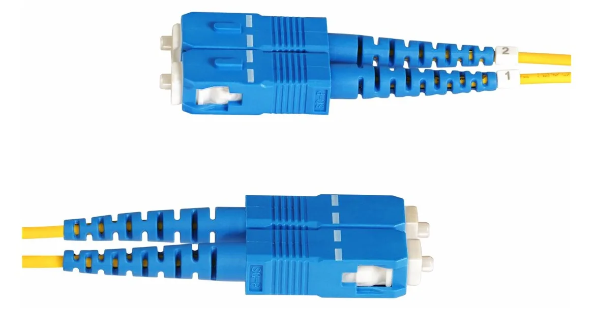 StarTech.com 2m (6ft) LC to SC (UPC) OS2 Single Mode Duplex Fiber Optic Cable, 9/125µm, Laser Optimized, 10G, Ansicht 5