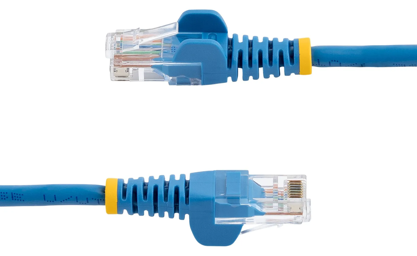 StarTech.com 2m Cat5e RJ45 UTP Netzwerkkabel Snagless - Cat 5e Patchkabel - Blau - Stecker / Stecker - Patch-Kabel, Ansicht 2