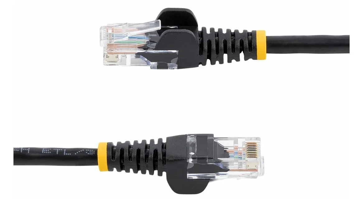 StarTech.com 2m Cat5e RJ45 UTP Netzwerkkabel Snagless - Cat 5e Patchkabel - Schwarz - Stecker / Stecker, Ansicht 4