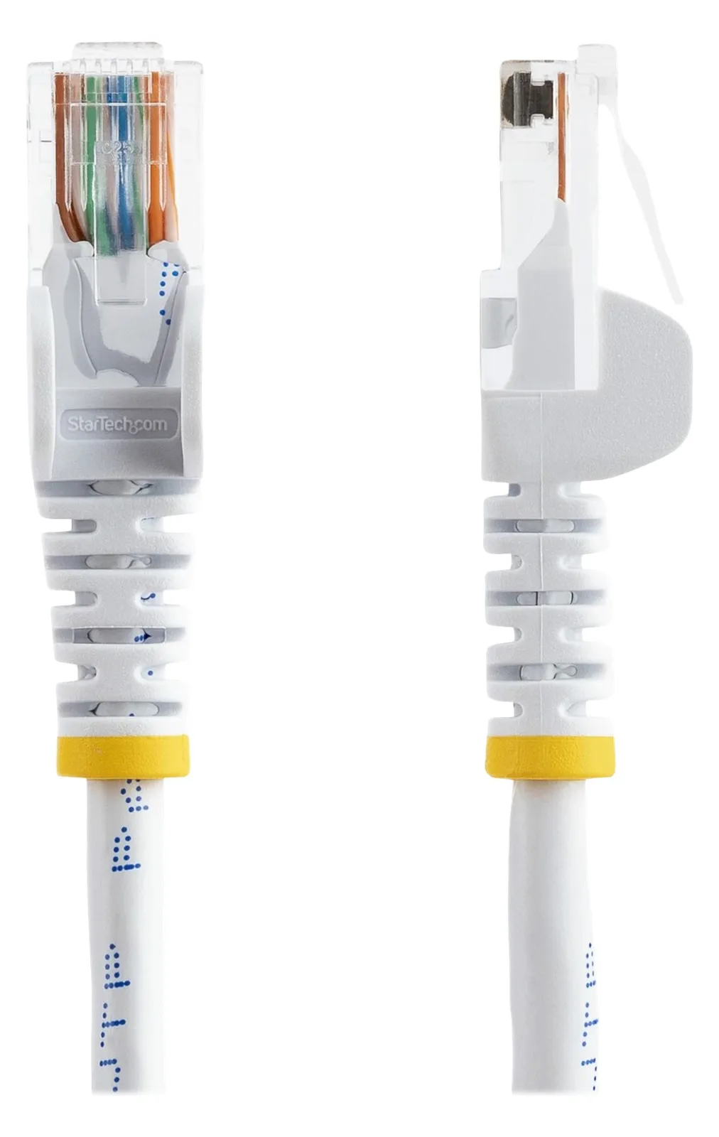 StarTech.com 2m Cat5e RJ45 UTP Netzwerkkabel Snagless - Cat 5e Patchkabel - Weiß - Stecker / Stecker - Patch-Kabel, Ansicht 3