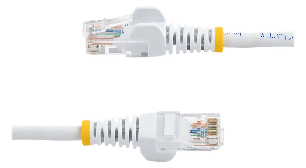 StarTech.com 2m Cat5e RJ45 UTP Netzwerkkabel Snagless - Cat 5e Patchkabel - Weiß - Stecker / Stecker - Patch-Kabel, Ansicht 4