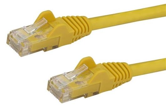 StarTech.com 2m Cat6 Gigabit Snagless Patchkabel - RJ45 UTP Netzwerkkabel mit Schutzmanschette - Cat 6 Kabel - Gelb