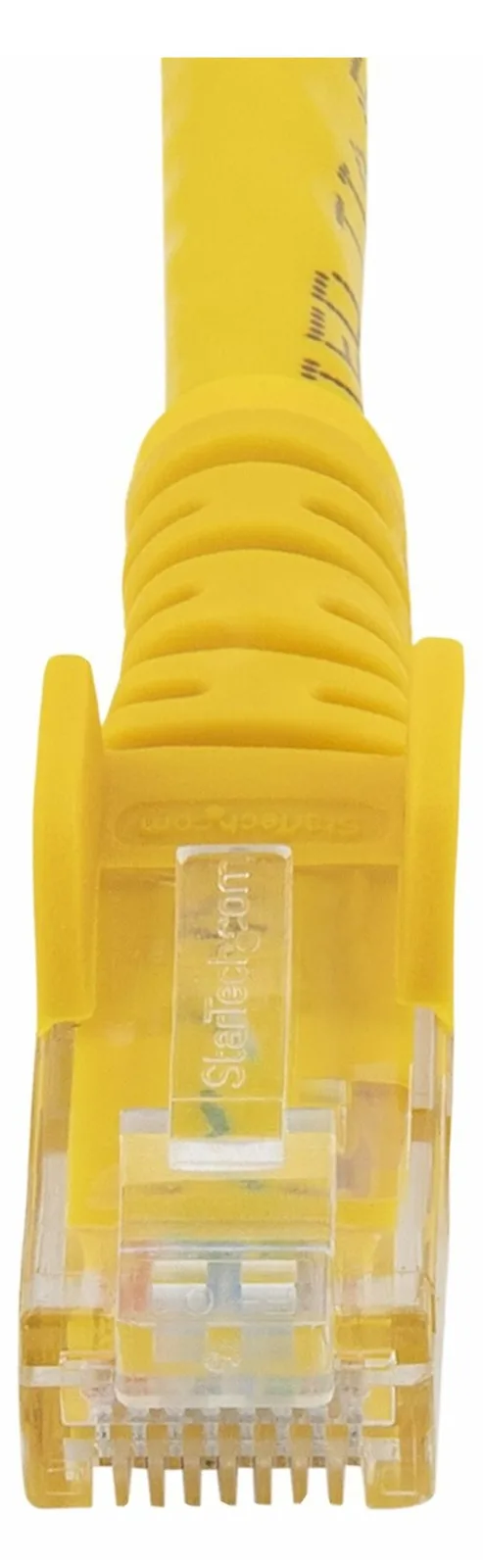 StarTech.com 2m Cat6 Gigabit Snagless Patchkabel - RJ45 UTP Netzwerkkabel mit Schutzmanschette - Cat 6 Kabel - Gelb, Ansicht 2