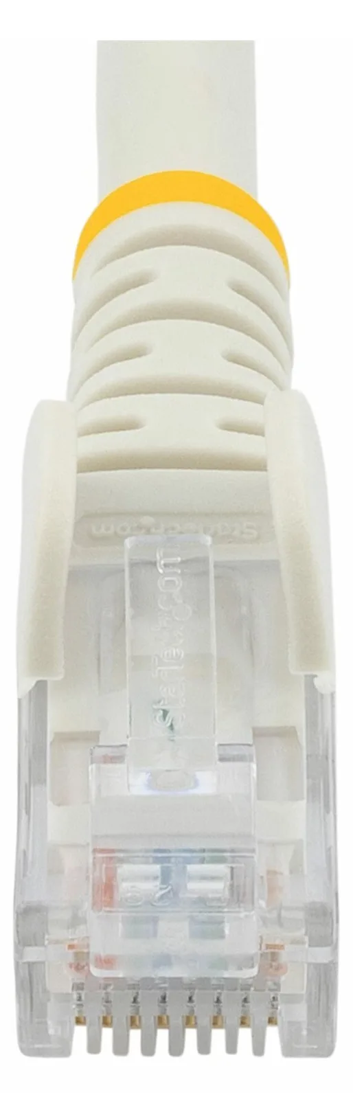 StarTech.com 2m Cat6 Gigabit Snagless Patchkabel - RJ45 UTP Netzwerkkabel mit Schutzmanschette - Cat 6 Kabel - Weiß, Ansicht 3