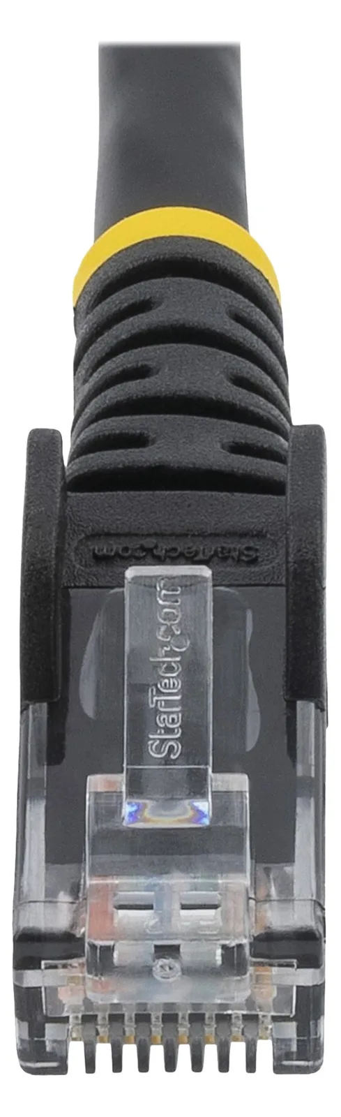 StarTech.com 2m Cat6 Snagless Gigabit UTP Netzwerkkabel - Cat 6 RJ45 Netzwerkkabel mit Knickschutz - Schwarz, Ansicht 2