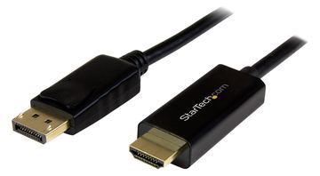 StarTech.com 2m DisplayPort auf HDMI Konverterkabel - 4K - DP auf HDMI Adapter mit Kabel - Ultra HD 4K - St/St von LumaTech