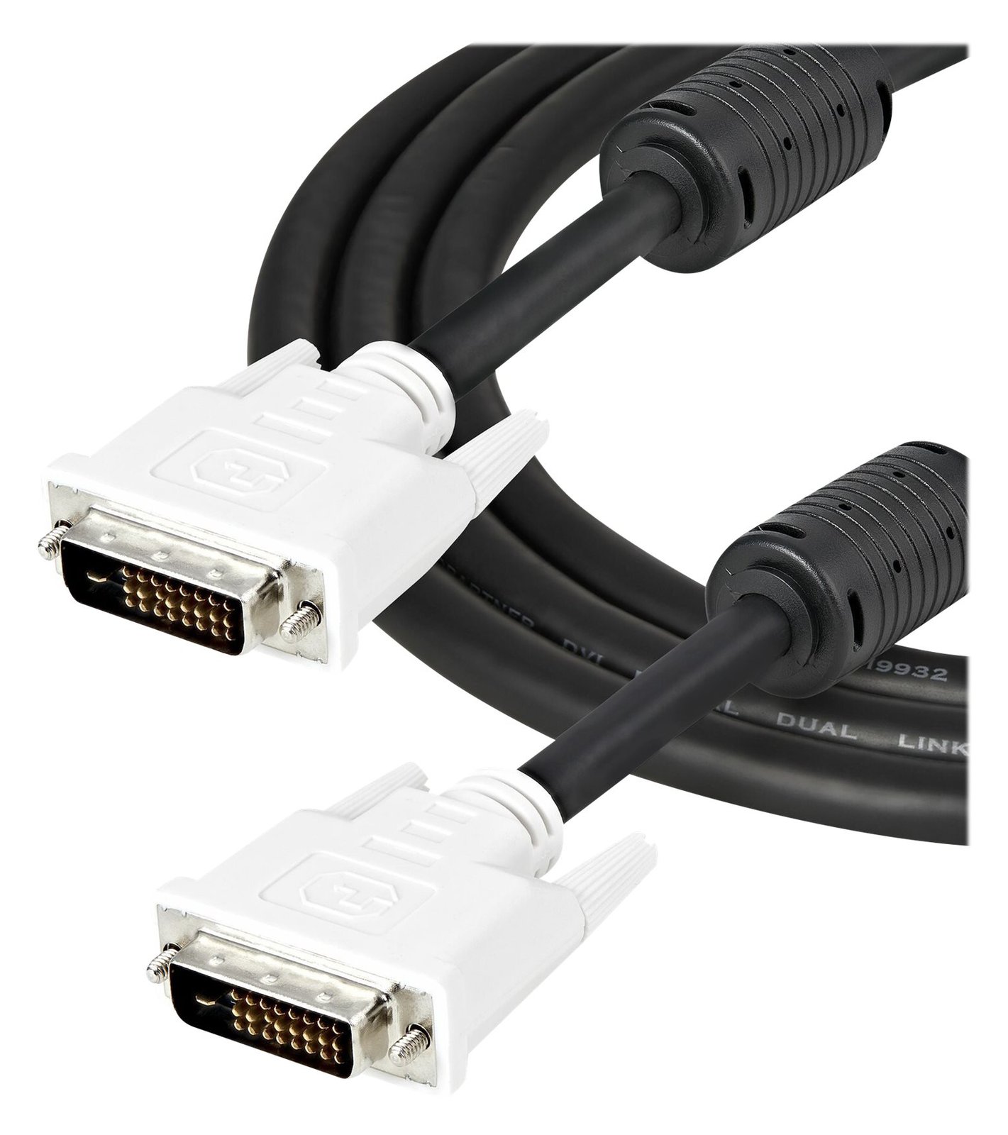 StarTech.com 2m DVI-D Dual Link Cable - Male to Male DVI-D Digital Video Monitor Cable - 25 pin DVI-D Cable M/M