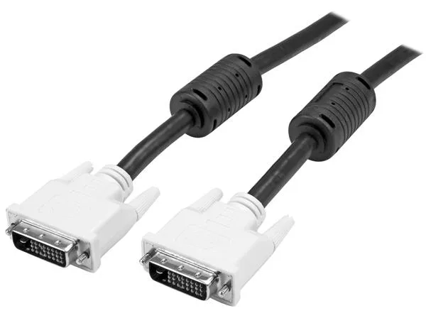 StarTech.com 2m DVI-D Dual Link Cable - Male to Male DVI-D Digital Video Monitor Cable - 25 pin DVI-D Cable M/M, Ansicht 2
