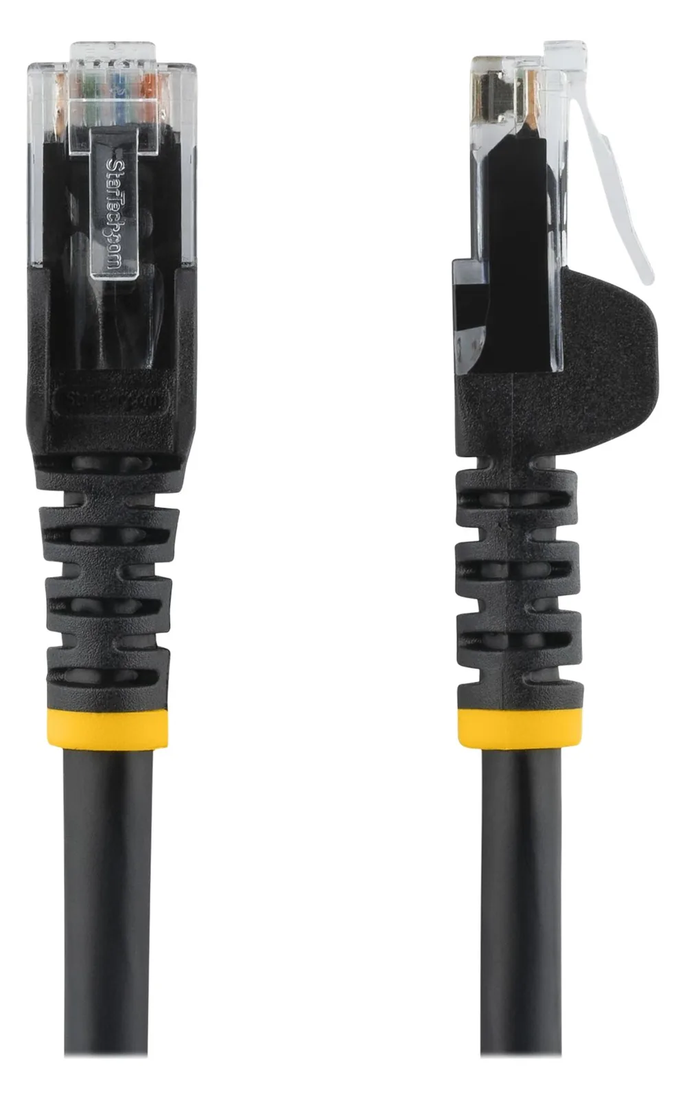 StarTech.com 2m Netzwerkkabel CAT6 - LSZH (Low Smoke Zero Halogen) - Schwarz, Ansicht 3