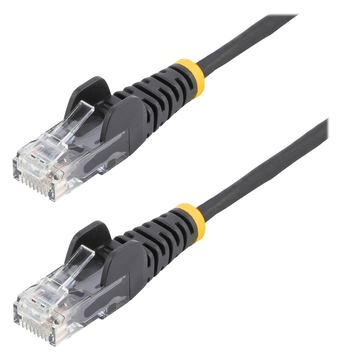 StarTech.com 2m Slim LSZH CAT6 Ethernet Cable, 10 Gigabit Snagless RJ45 100W PoE Patch Cord, CAT 6 10GbE UTP - Schwarz von LumaTech