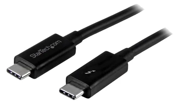 StarTech.com 2m Thunderbolt 3 (20Gbit/s) USB-C Kabel - Thunderbolt, USB und DisplayPort kompatibel, Ansicht 2