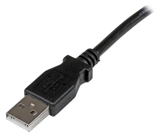 StarTech.com 2m USB 2.0 A auf B Kabel links gewinkelt - St/St - USB Druckerkabel - USB-Kabel - USB Typ B (M), Ansicht 2