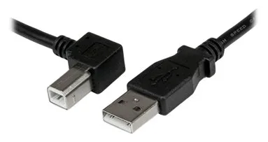 StarTech.com 2m USB 2.0 A auf B Kabel links gewinkelt - St/St - USB Druckerkabel - USB-Kabel - USB Typ B (M), Ansicht 4