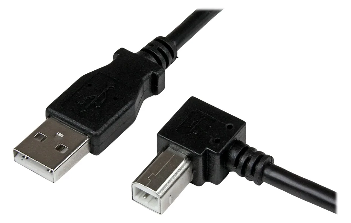 StarTech.com 2m USB 2.0 A auf B Kabel rechts gewinkelt - St/St - USB Druckerkabel - USB-Kabel - USB Typ B (M), Ansicht 4