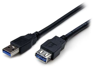 StarTech.com 2m USB 3.0 Verlängerungskabel - USB 3 Typ A auf A 2 Meter Kabel Verlängerung - Stecker/ Buchse von LumaTech