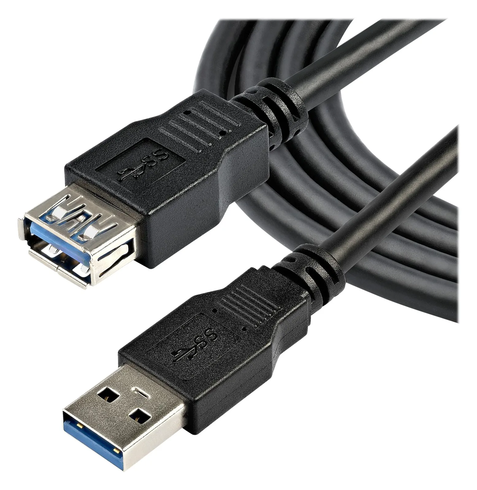 StarTech.com 2m USB 3.0 Verlängerungskabel - USB 3 Typ A auf A 2 Meter Kabel Verlängerung - Stecker/ Buchse, Ansicht 2