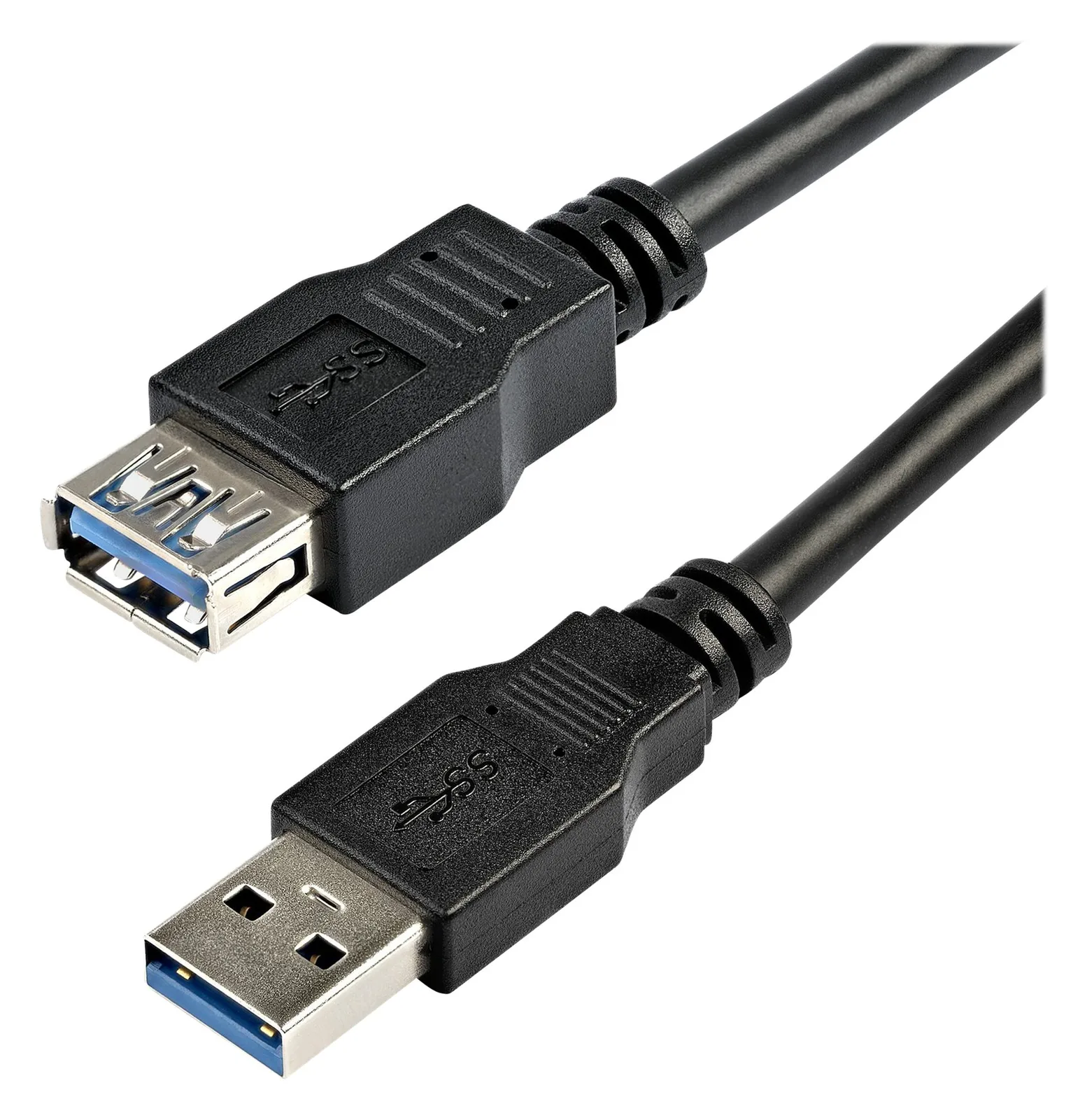 StarTech.com 2m USB 3.0 Verlängerungskabel - USB 3 Typ A auf A 2 Meter Kabel Verlängerung - Stecker/ Buchse, Ansicht 3