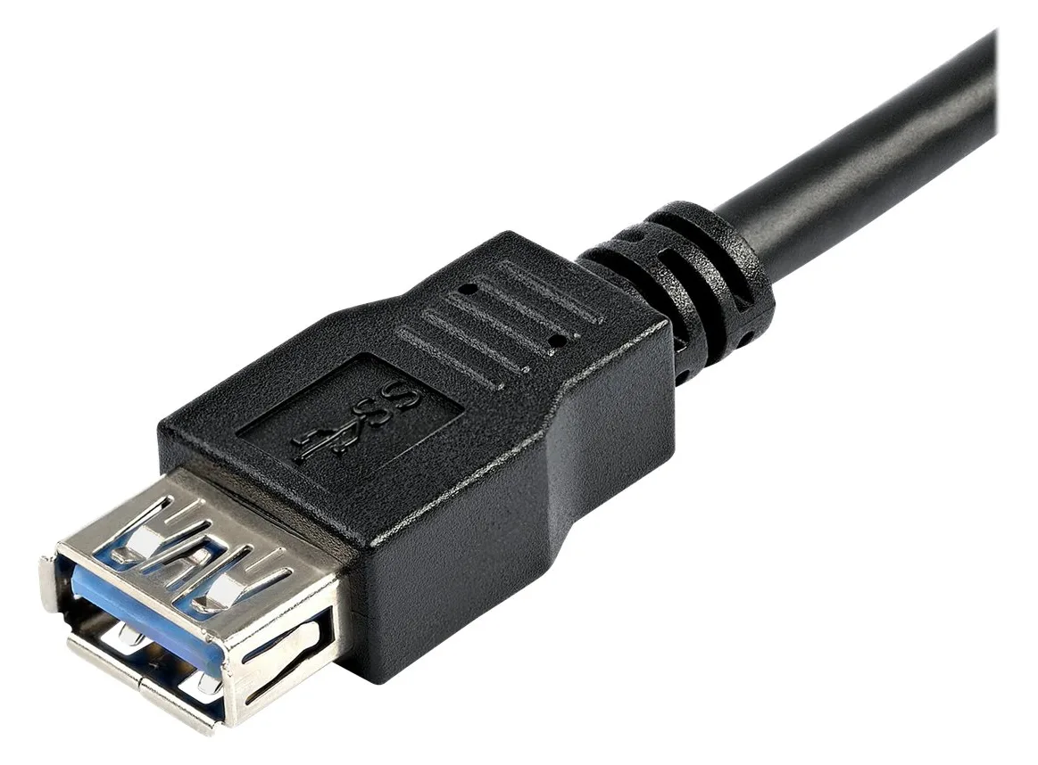StarTech.com 2m USB 3.0 Verlängerungskabel - USB 3 Typ A auf A 2 Meter Kabel Verlängerung - Stecker/ Buchse, Ansicht 4