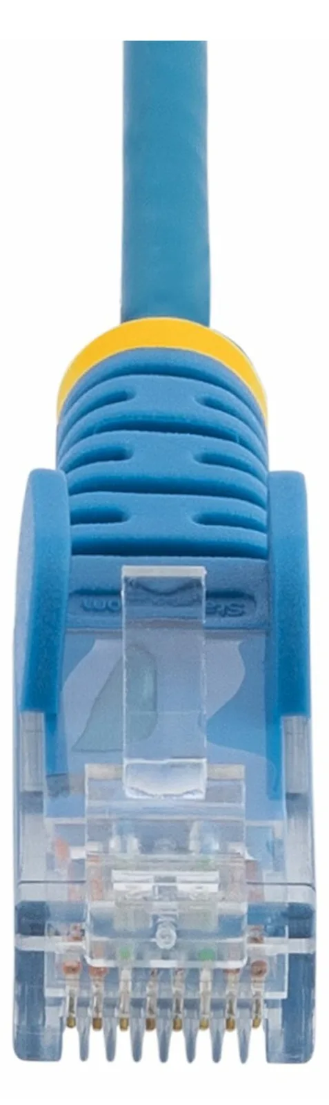 StarTech.com 3 m Cat6-Kabel - Schlankes Cat6-Patchkabel - Blau - Snagless RJ45-Anschlusse - Gigabit-Ethernet-Kabel, Ansicht 3