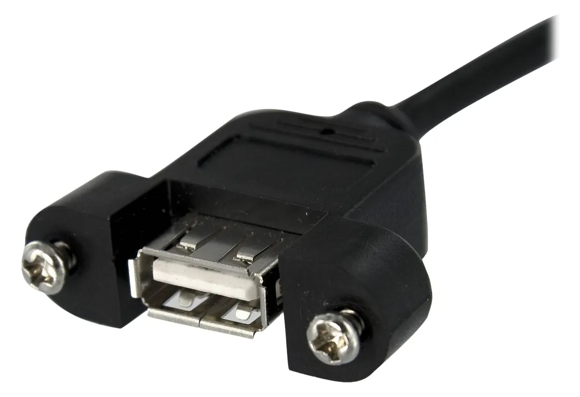 StarTech.com 30cm USB 2.0 Blendenmontage Kabel - USA A auf 5 pin Mainboard Pfostenstecker Buchse, Ansicht 3