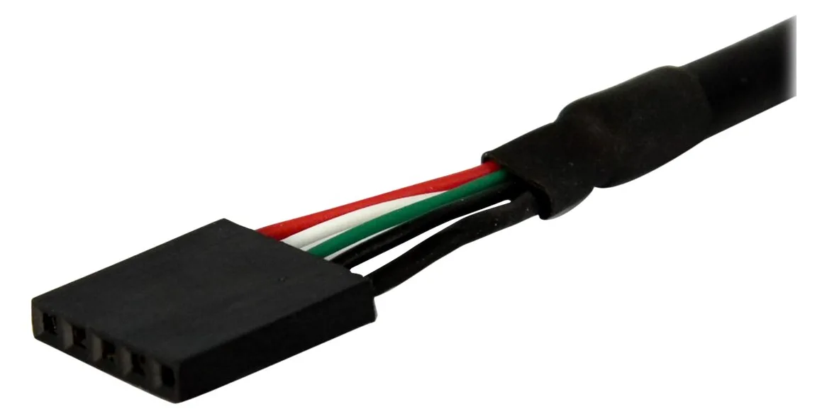 StarTech.com 30cm USB 2.0 Blendenmontage Kabel - USA A auf 5 pin Mainboard Pfostenstecker Buchse, Ansicht 4
