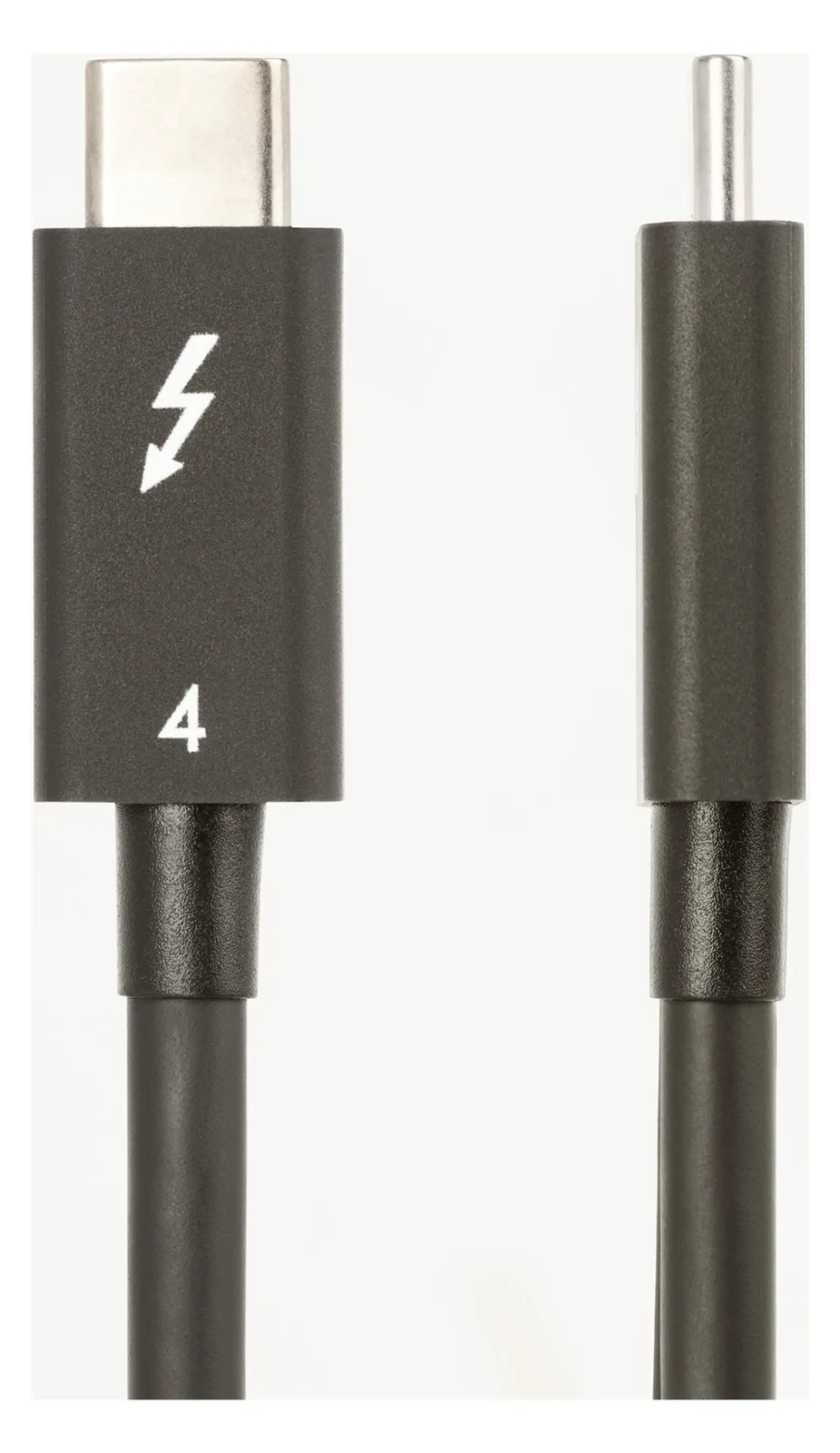StarTech.com 3ft (1m) Thunderbolt 4 Cable, 40Gbps, 100W Power Delivery, 4K/8K Video, Intel-Certified Thunderbolt Cable, Ansicht 3